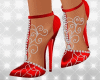 Sparkle Red High Heels
