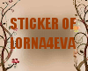 (sticker)lorna4eva