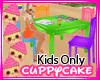 !C Kids Only Art Table  