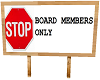 board only sign