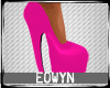 E" Pink Style Shoes