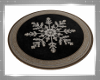 CHRISTMAS RUG 3 BLACK