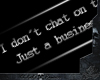 [CCRs] Don't chat...