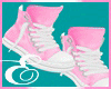 PINK SNEAKERS WHT ℰ