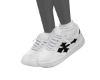 cross white shoes /f