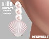 <J> Drv Sea Earrings V1