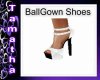 White Ballgown Heels