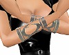 silver snake armband L
