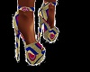 Dashiki multicolors heel