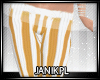 jnk~ Stripes Bottom Yel~