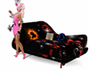 Red Black "Heart" Couch