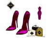 MORESHE2 HEELS FUSCIA