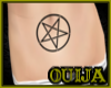Pentagram Belly Tattoo
