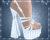 Gingham  Heels Blue