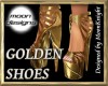 Elegant Golden Shoes