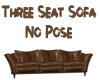 Three Seat Sofa No Pose
