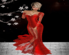 Rc*Red Satin n Lace Gown