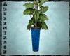 ^AZ^Blue Planter-Plant