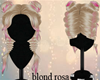 blond rosa hair
