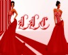 *llc*Red Lace Prego