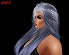 Long Silver Lilac Hair