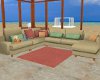 beach style sofa