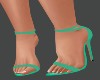 !R! Green Lady Heels