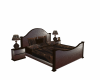 darkbrown animated bed
