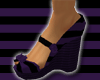 {.M.} Purple Stripe Heel