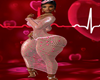 Vday Sexy Net Dress
