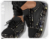 KMC- Glaze Shoes BLACK