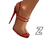 Z- Kara Red Sandal