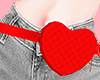 Heart Bag Red