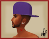Purple Fitted Cap