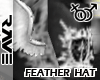 [AKZ]Feather Hat-M/F