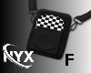! CHECKERED BAG Female