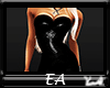 {EA} Black Cocktail Dres