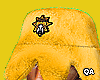 M.GLO Furry Hat [Yellow]