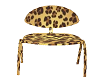 leopard pose chair