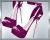 Purple Fashion Heels