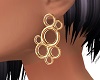 *Gold Deco Earrings*
