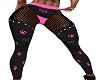 Pink & Blk RLL Paw Pants