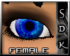#SDK# Zombie Eyes Blue F