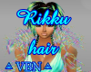 Rikku hair fire green