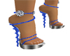 Sexy Blue Diva Heels