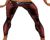 !DE  dark red pants