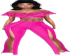 Jill 2Pc Pink RLL Outfit