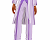 Lavender Strip Pants