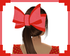 [S] Red Hair Bow