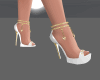 Crystl heart -White Gold